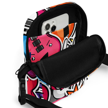 Eclipse Reversible Bucket Hat + Rockstar Adjustable Crossbody Sling