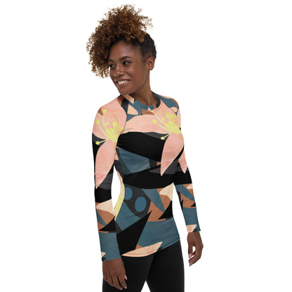 Long Sleeve Rash Guard for Women