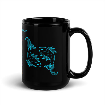 Pisces Ceramic Zodiac Mug 15 oz