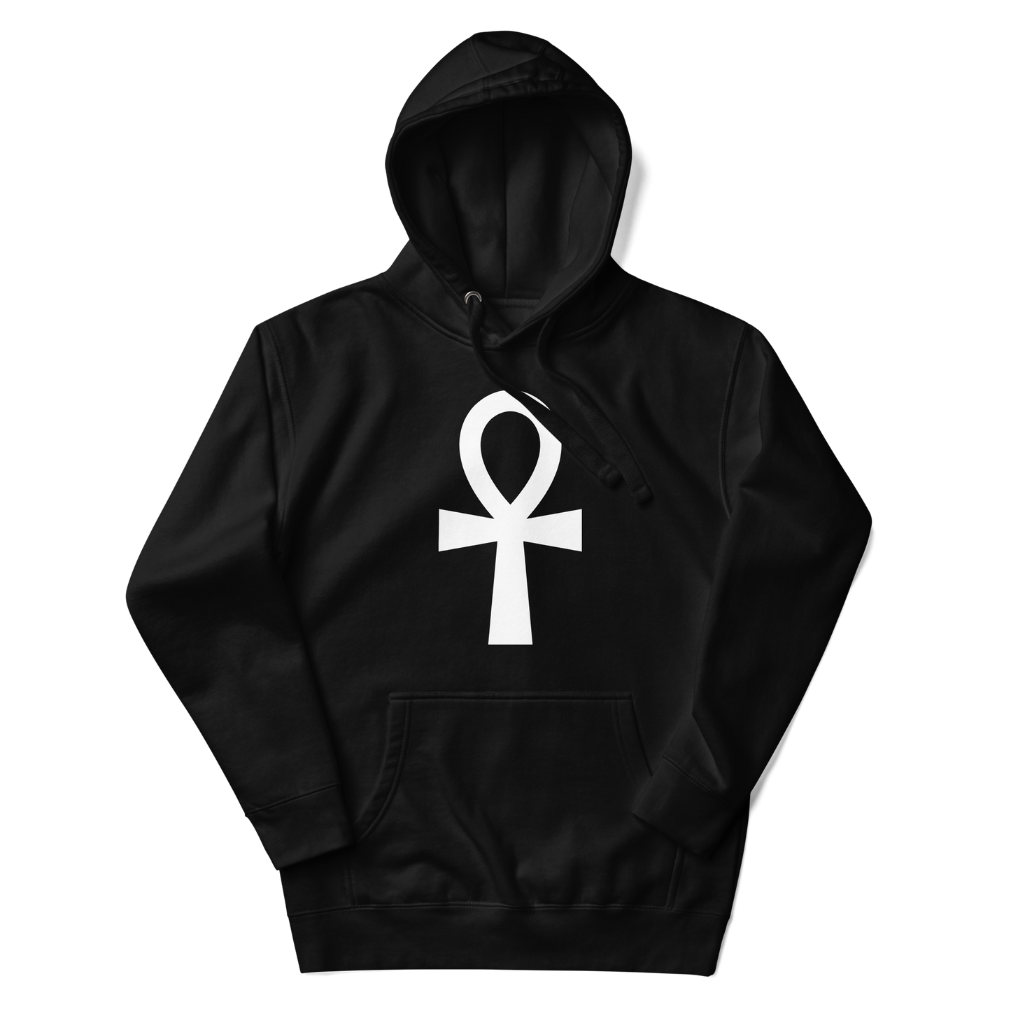Ankh Drawstring Hoodie