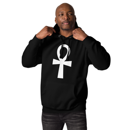 Ankh Drawstring Hoodie