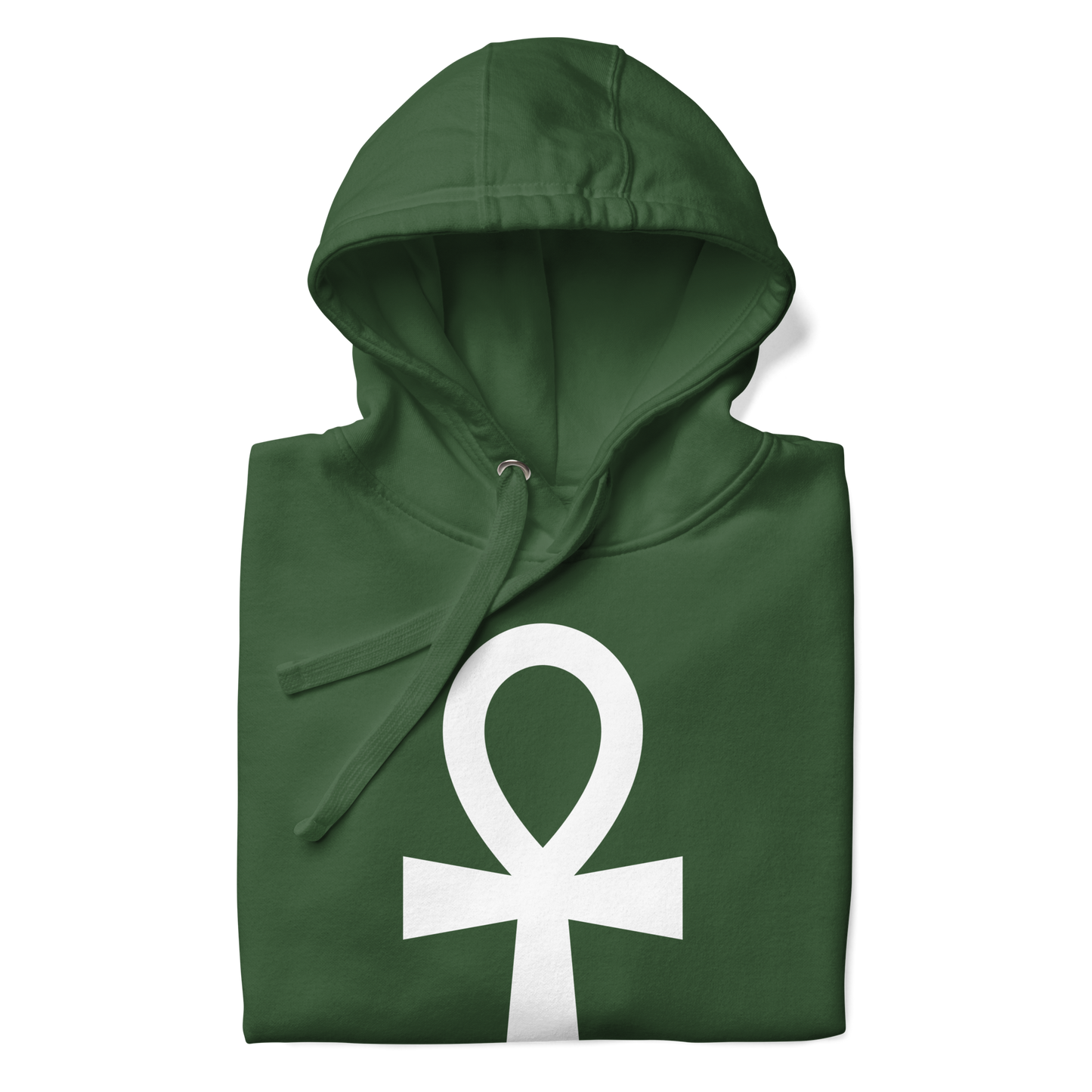 Ankh Drawstring Hoodie
