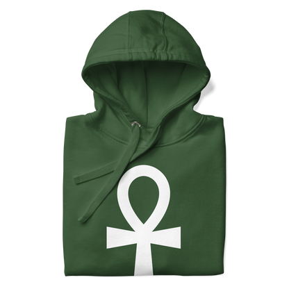 Ankh Drawstring Hoodie