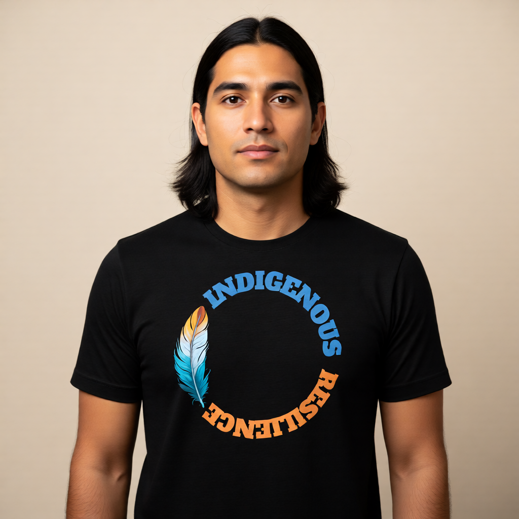 'Indigenous Resilience' Unisex Short Sleeve T-shirt