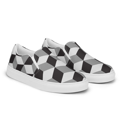 3D Men’s Slip-on Canvas Shoes