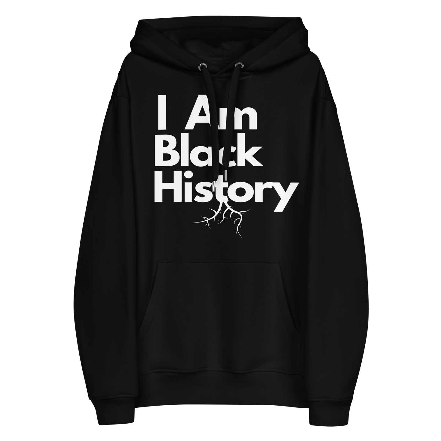 “I Am Black History” Deluxe Eco Hoodie