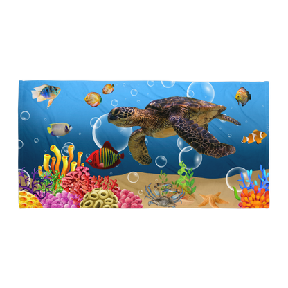 Under The Sea 30″ × 60″ Towel