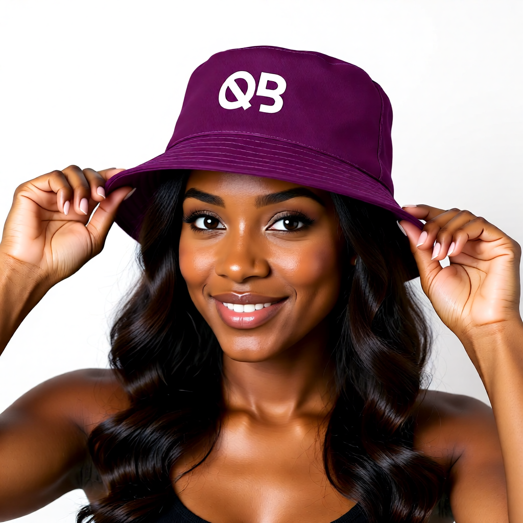 Bundle Deal: Tyrian Reversible Bucket Hat + Abstract Fanny Pack Hip Bum Waist Bag