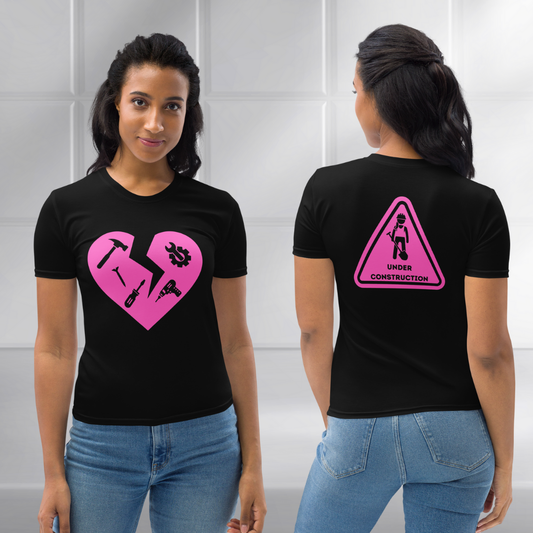 Under Construction Women's Classic Fit Graphic T-shirt