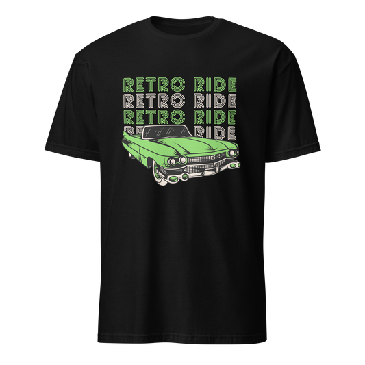 Retro Ride Men’s Short Sleeve Graphic  T-shirt