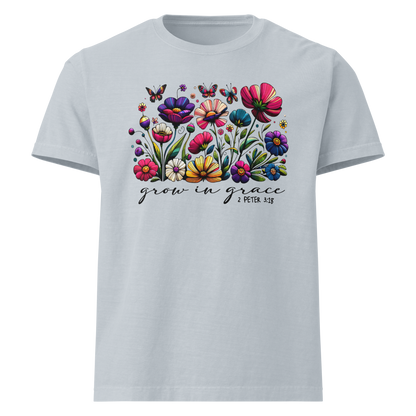 'Grow In Grace'  Inspirational Women's Oversized T-shirt