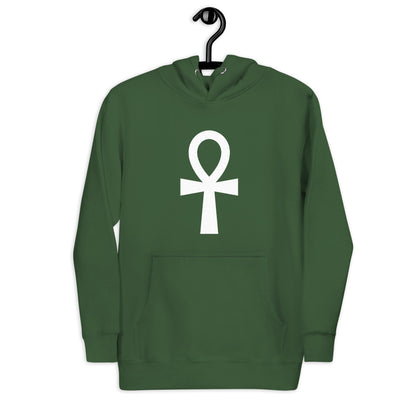 Ankh Drawstring Hoodie