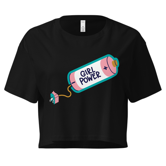 Girl Power Women's Crop T-shirt
