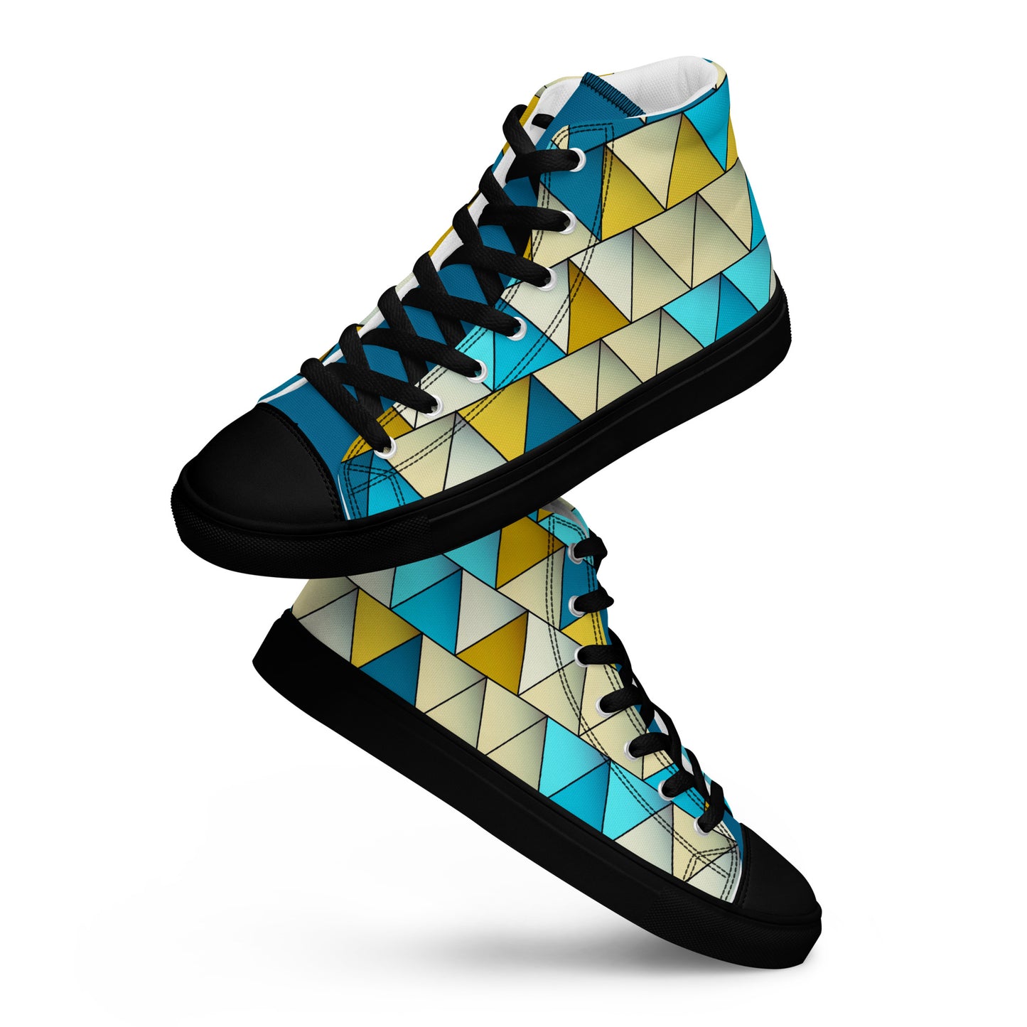 Cerulean Women’s High Top Canvas Sneakers
