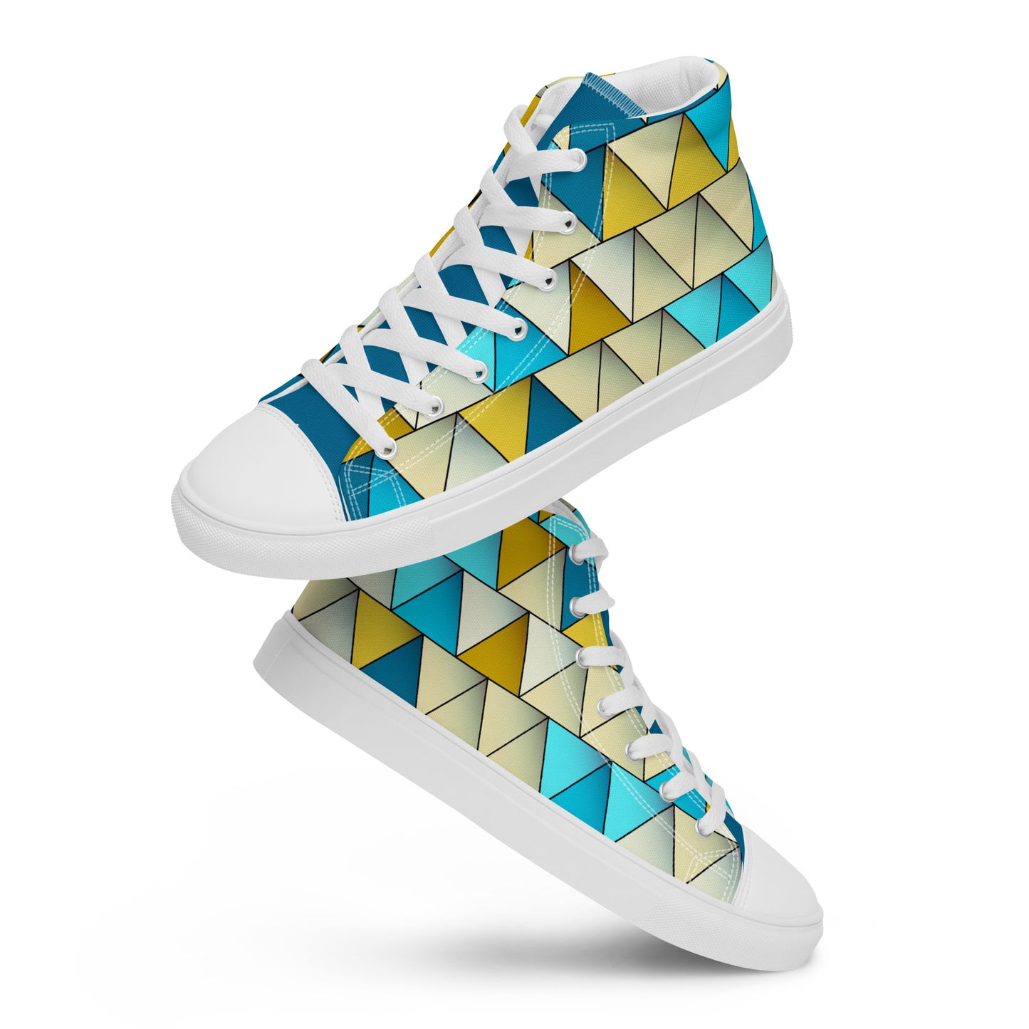 Cerulean Women’s High Top Canvas Sneakers