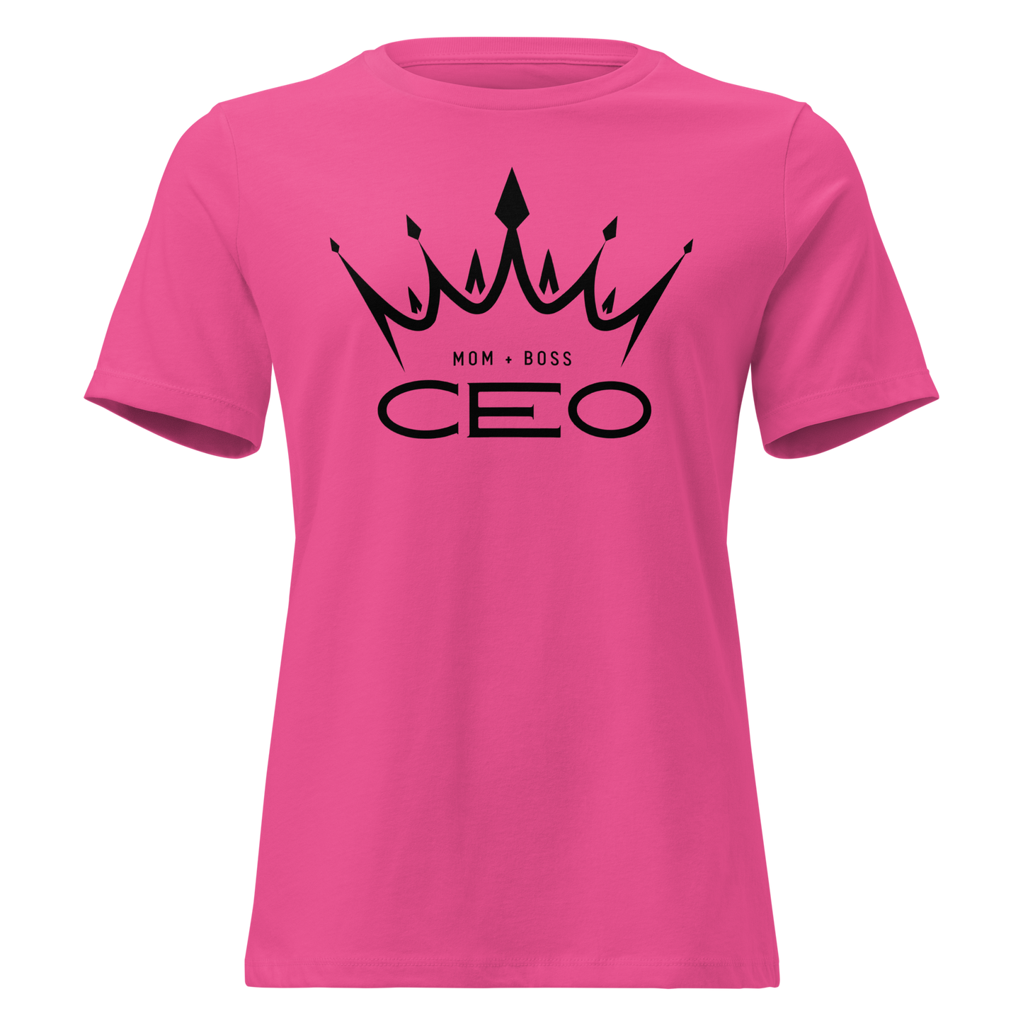 Mom+ Boss CEO Women's Relaxed T-Shirt