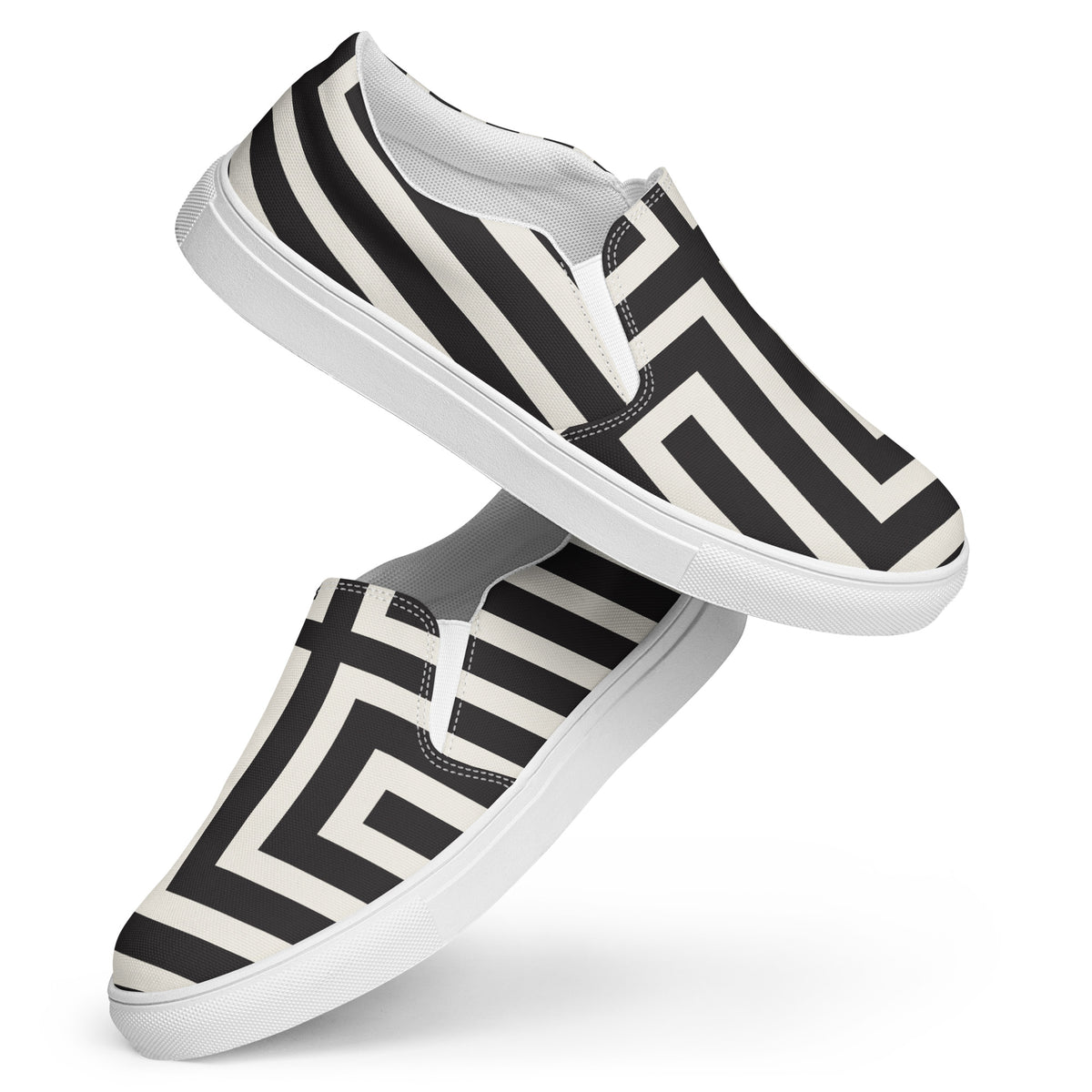 Women's slip-on canvas shoe front view
